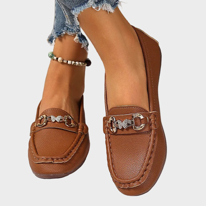 Aleeda - Mocasini Eleganți Antiderapanti