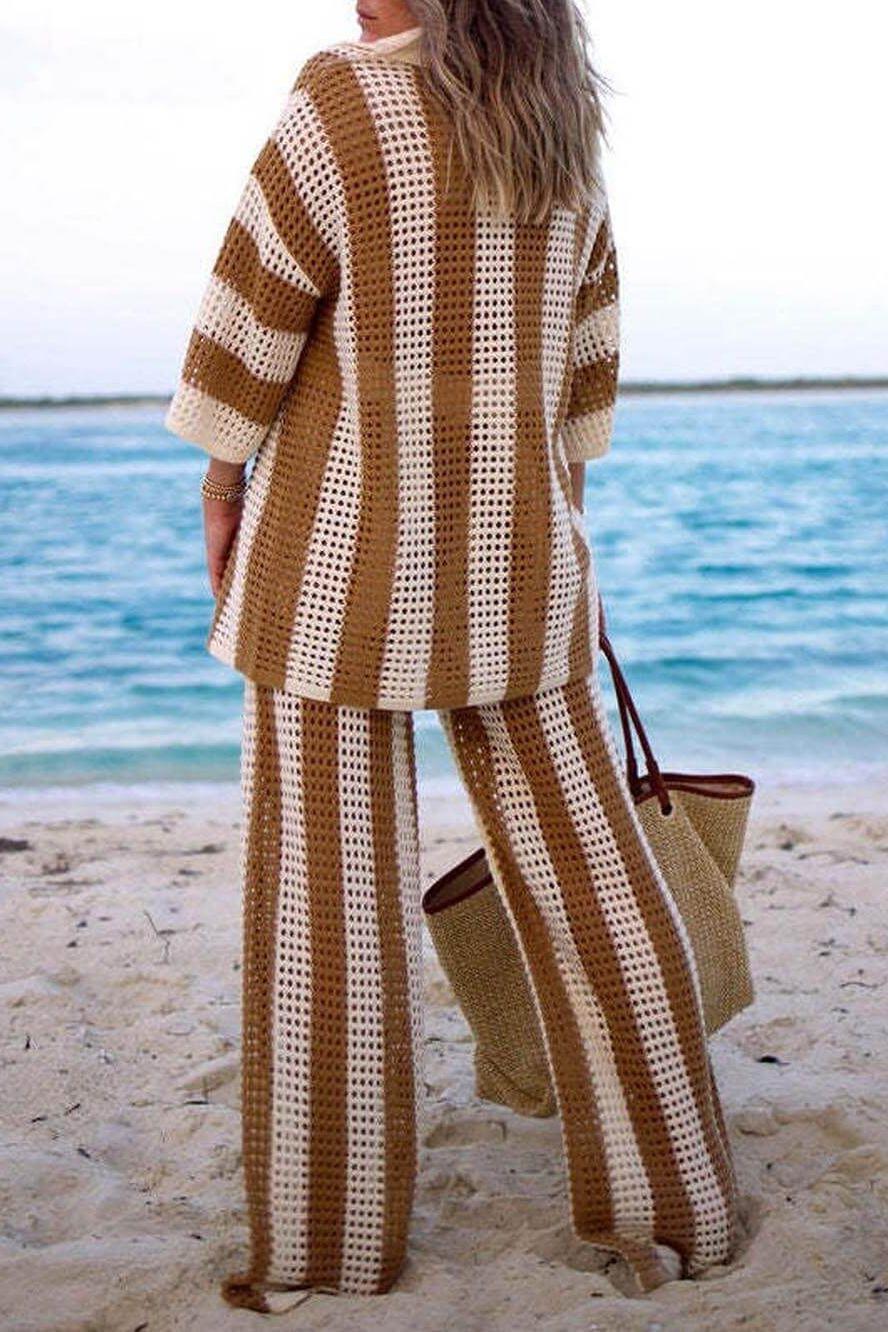 Amelia | Set Rayat Elegant și Confortabil