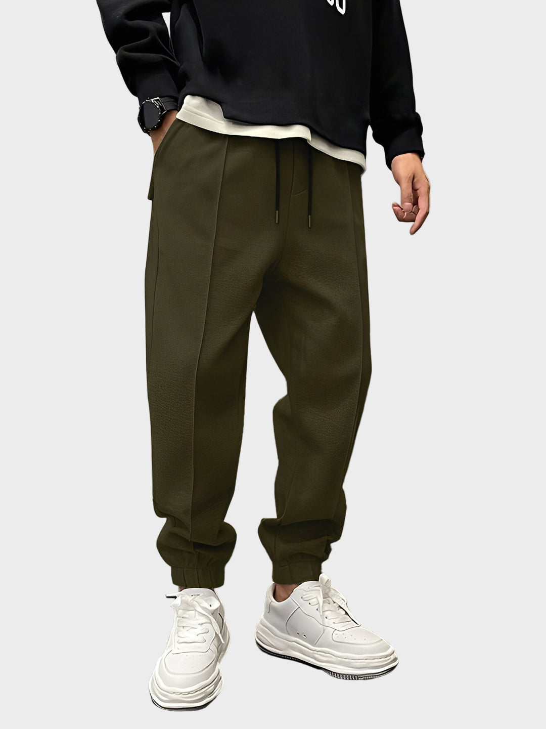 Philip - Pantaloni largi, groși și comozi