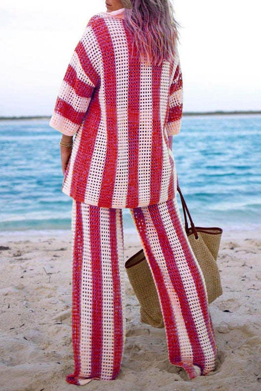 Amelia | Set Rayat Elegant și Confortabil