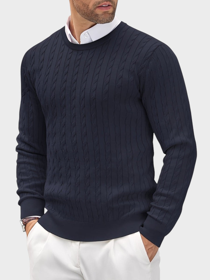 Randell - Pulover tricotat elegant