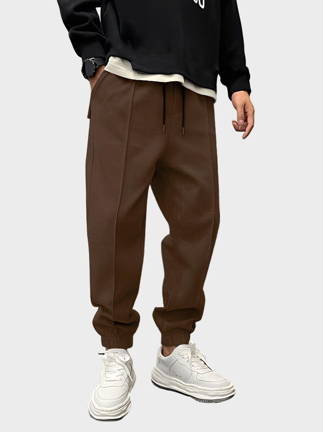 Philip - Pantaloni largi, groși și comozi