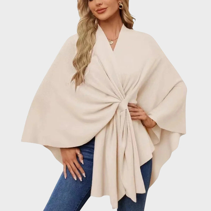 Stela - Poncho Elegant Drapat