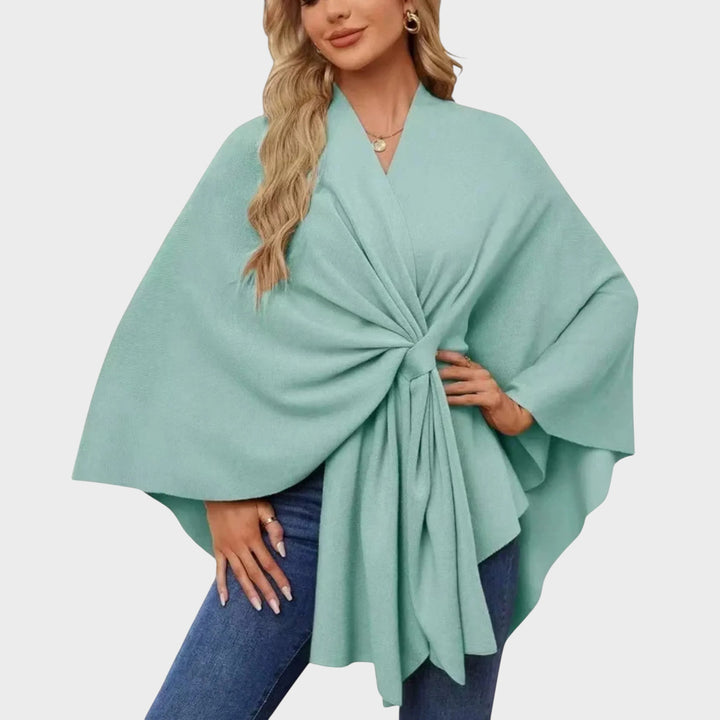 Stela - Poncho Elegant Drapat