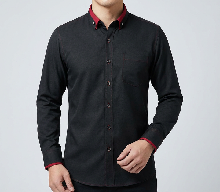 Anton - Cămașă clasică cu mânecă lungă