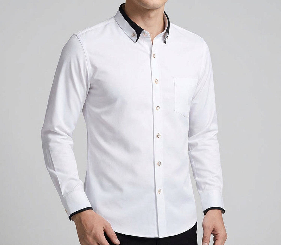 Anton - Cămașă clasică cu mânecă lungă