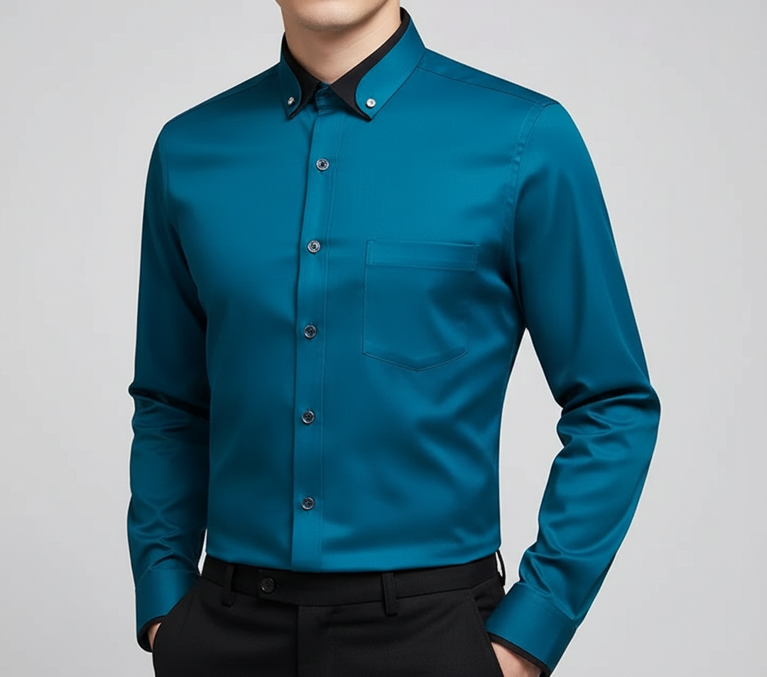 Anton - Cămașă clasică cu mânecă lungă