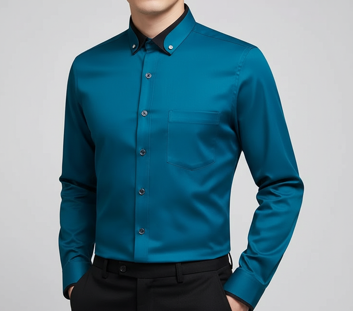 Anton - Cămașă clasică cu mânecă lungă
