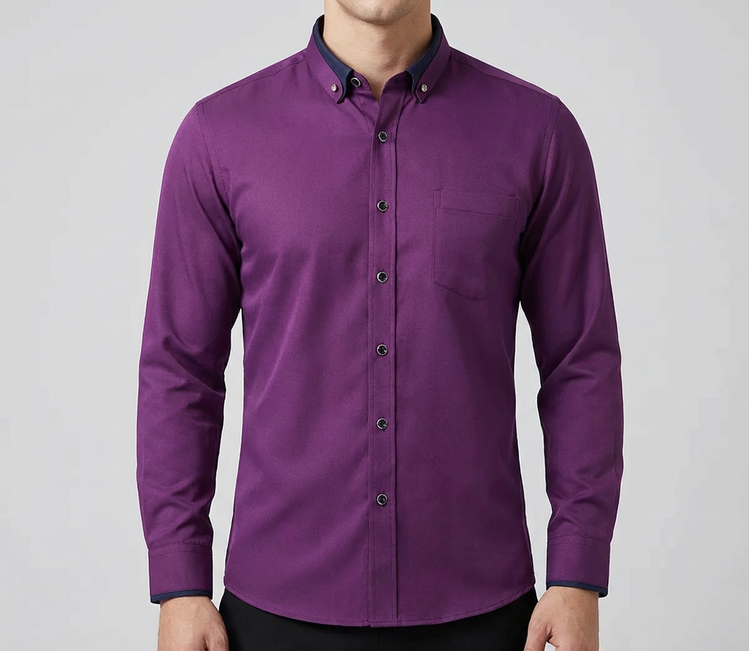 Anton - Cămașă clasică cu mânecă lungă