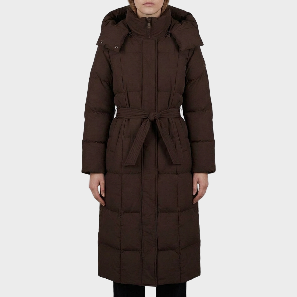 Carmen - Palton Pufos cu Curea Lungă