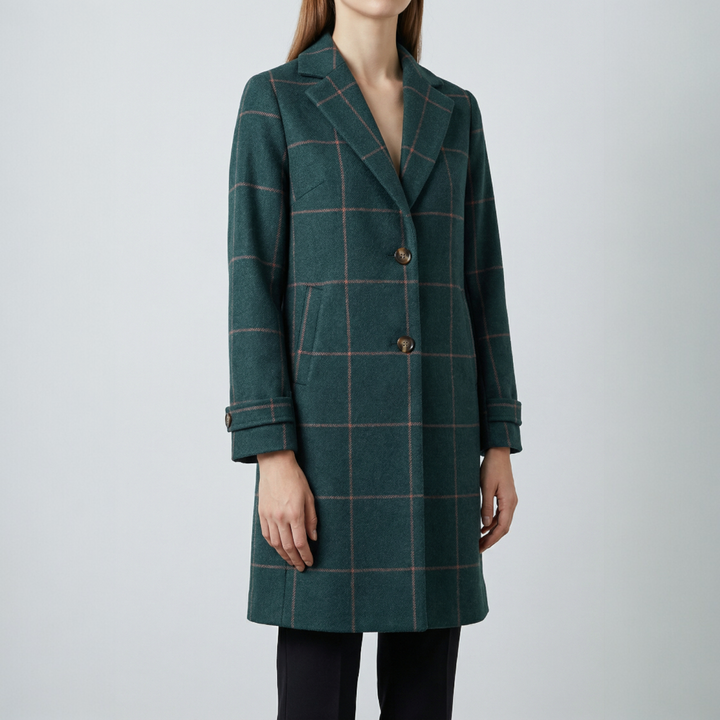 Beatrice - Palton în carouri