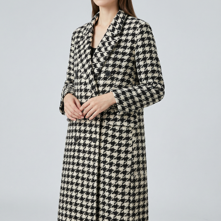 Palton lung de iarnă