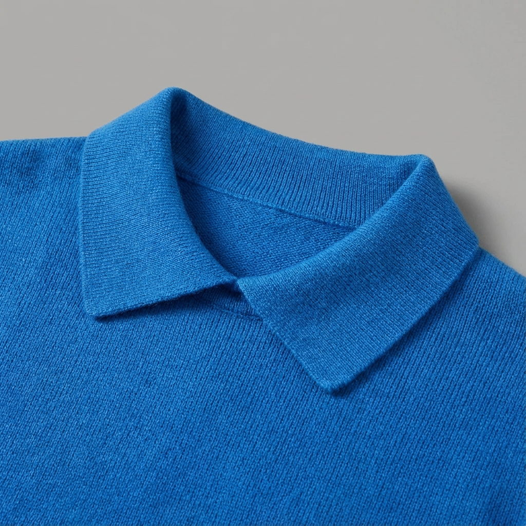 Pulover cu Guler Rotund