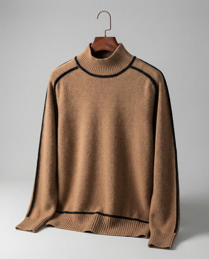 Pulover cu guler înalt