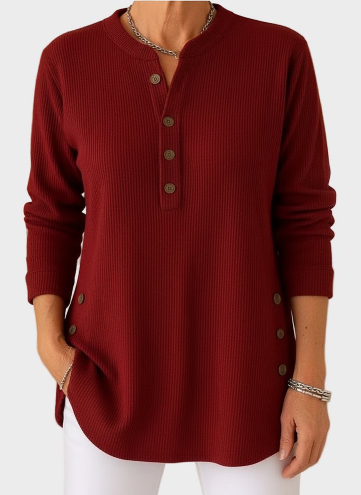 Dalila – Pulover tricotat cu mânecă lungă