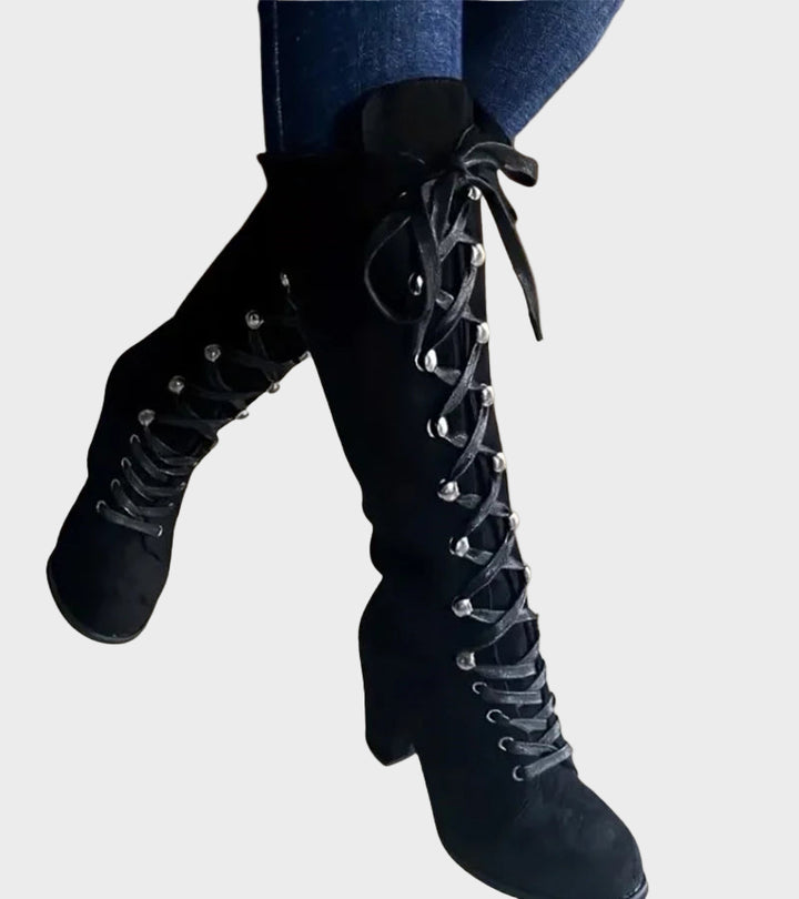 Asmita - Cizme Din Piele întoarsă