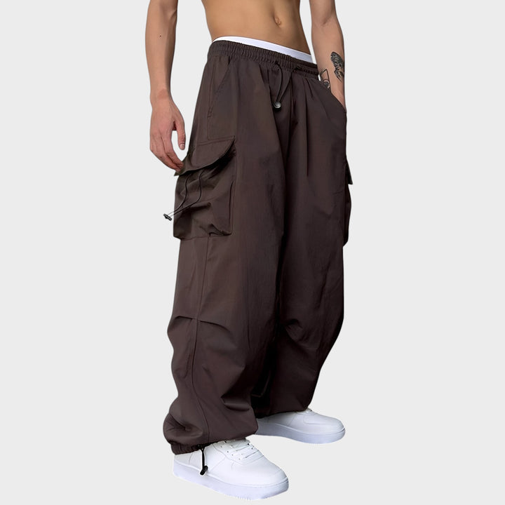 Kaleb - Pantaloni Cargo De Tip Baggy