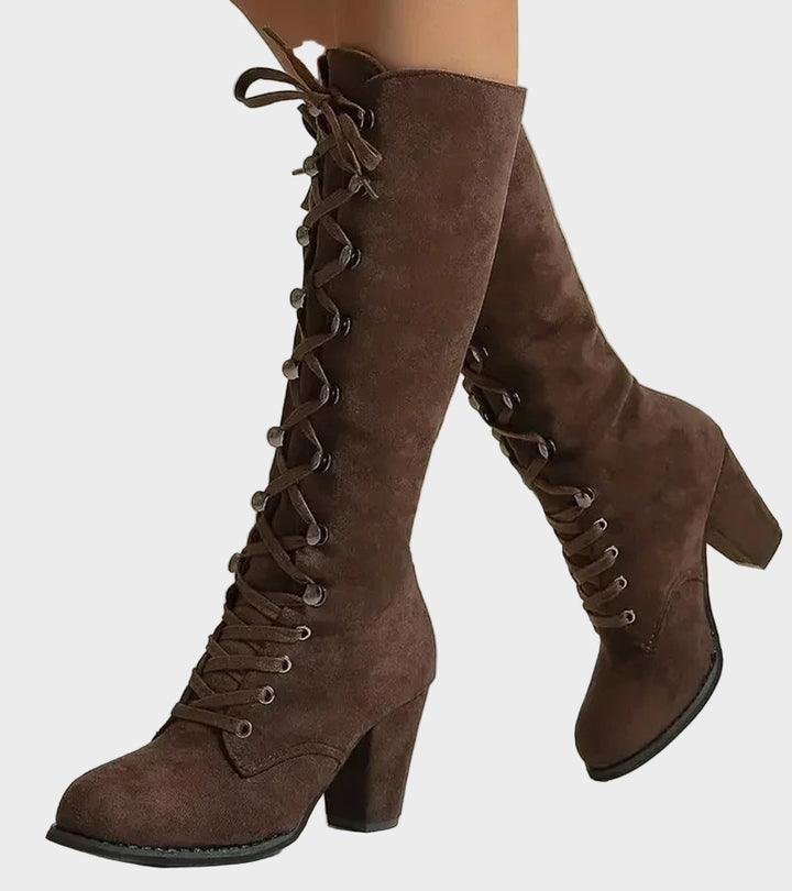 Asmita - Cizme Din Piele întoarsă