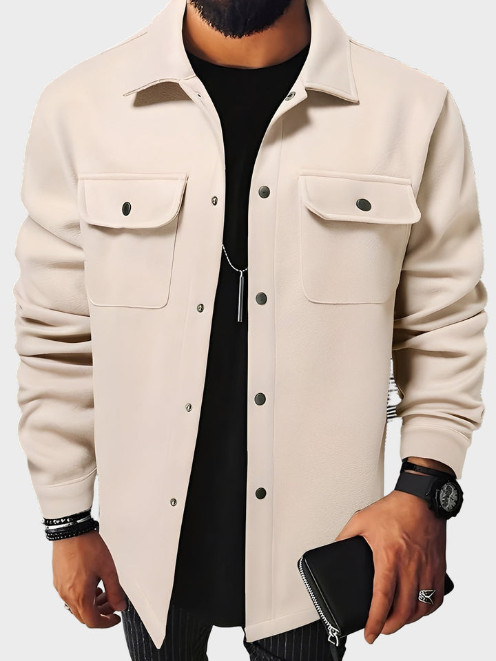 Clinton - Sacou modern cu revere și buzunare