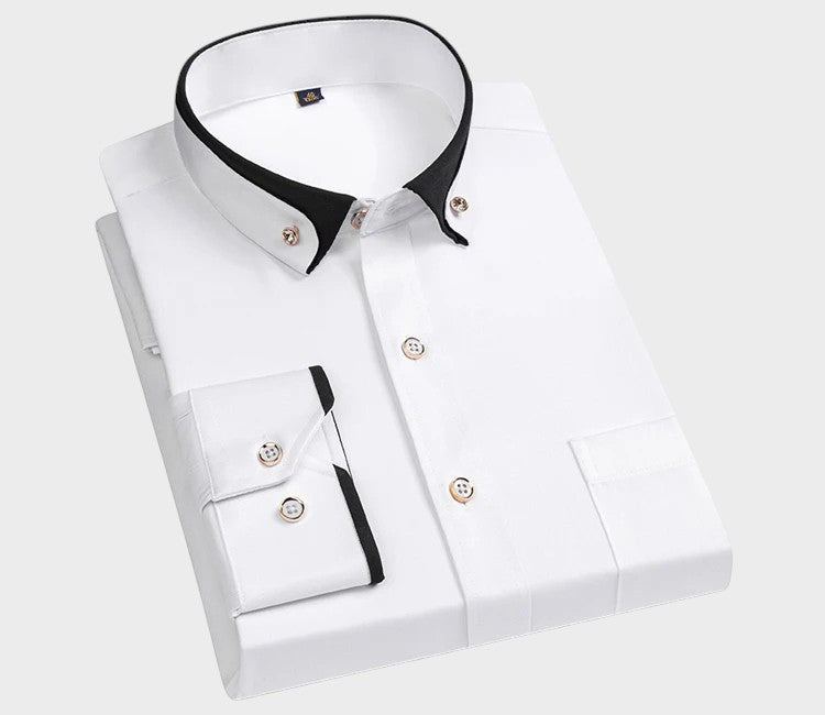 Anton - Cămașă clasică cu mânecă lungă