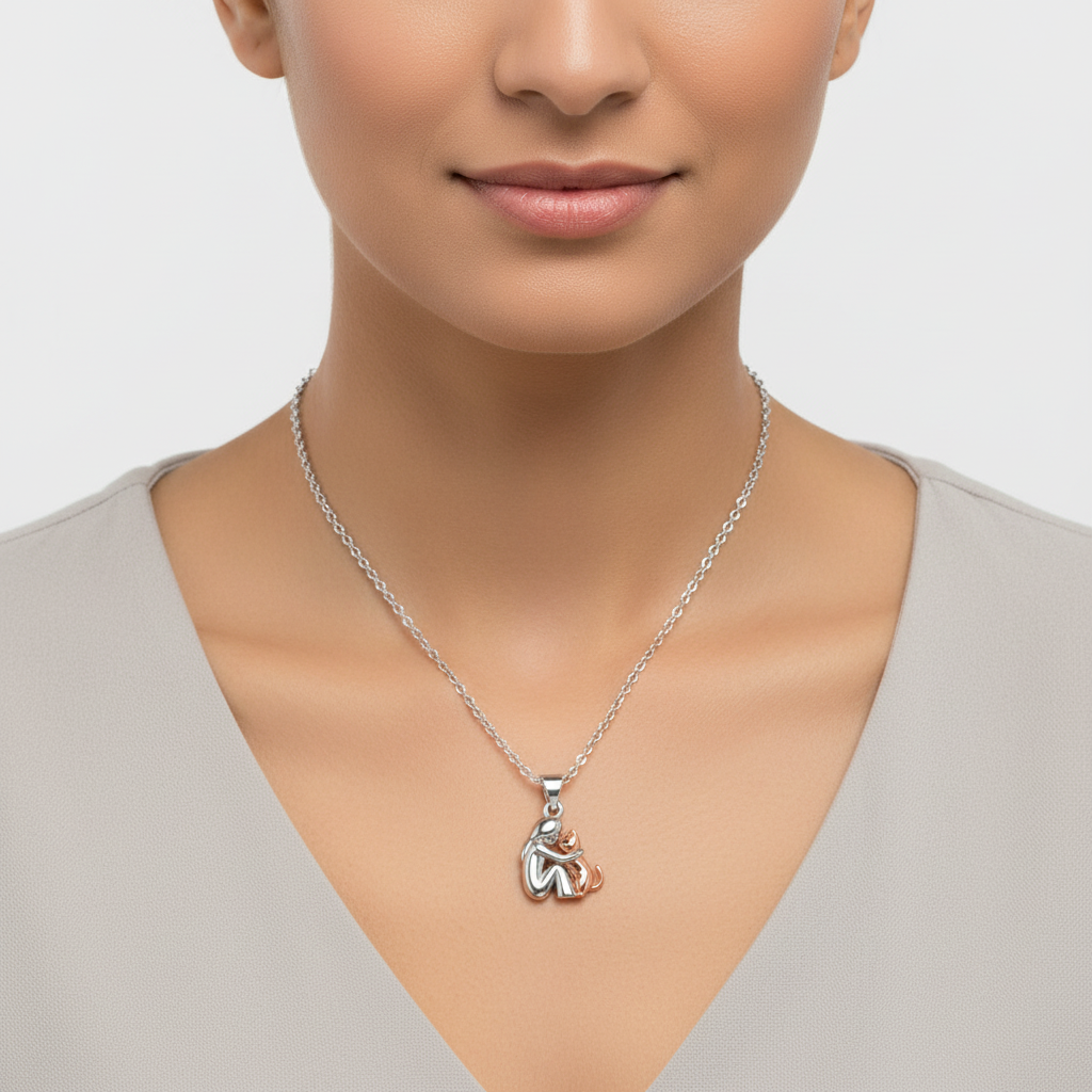 Colier cu Îmbrățișarea Pisicii