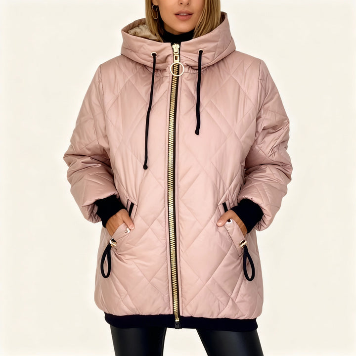 Raluca - Geacă de iarnă elegantă și călduroasă