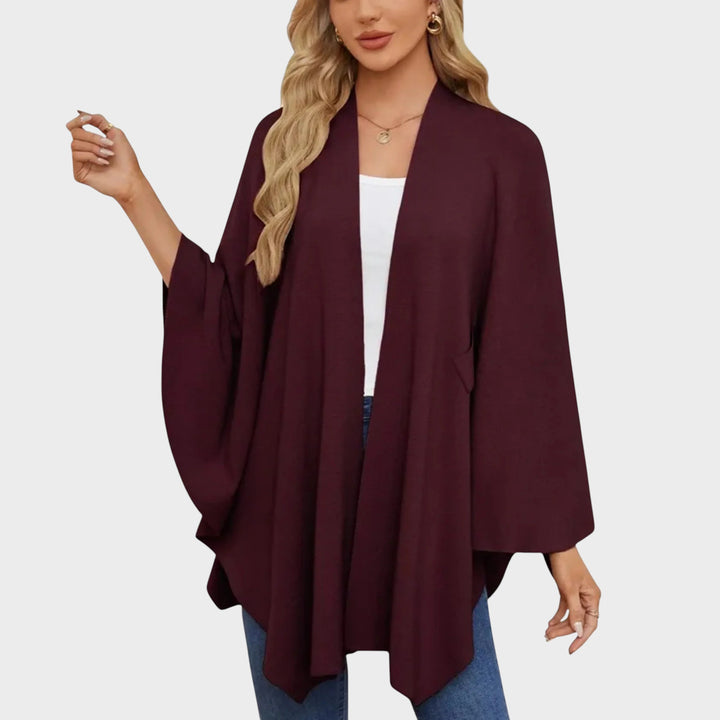 Stela - Poncho Elegant Drapat