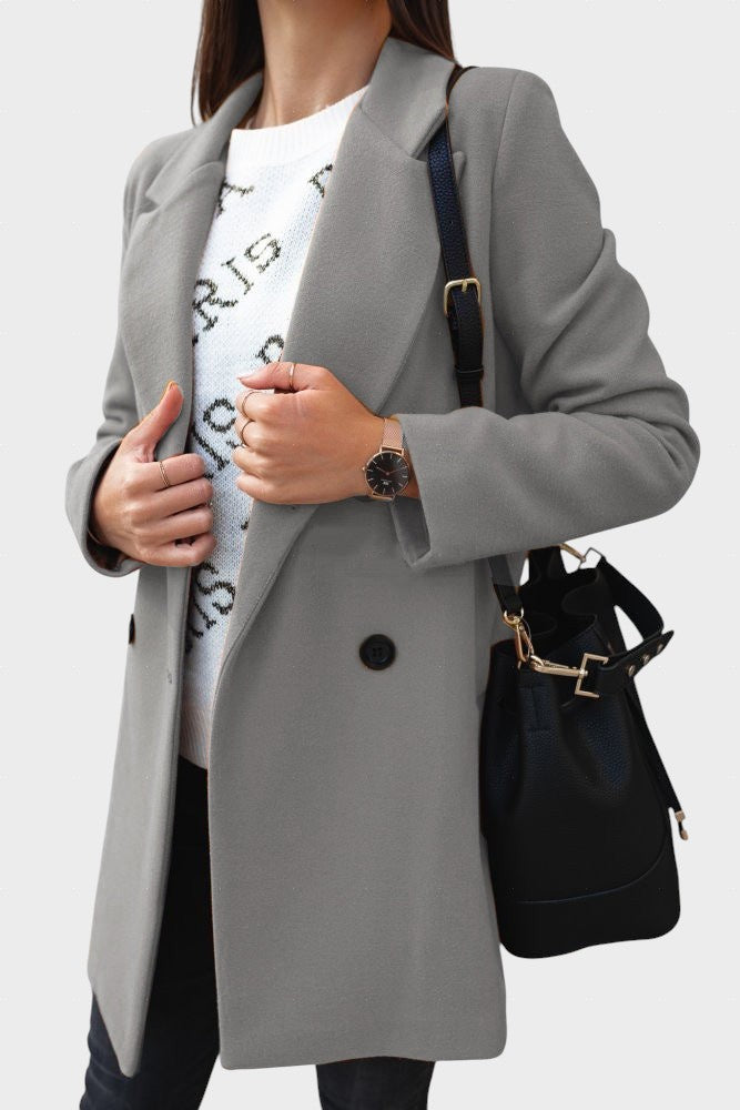 Teresa - Palton Elegant cu Rever