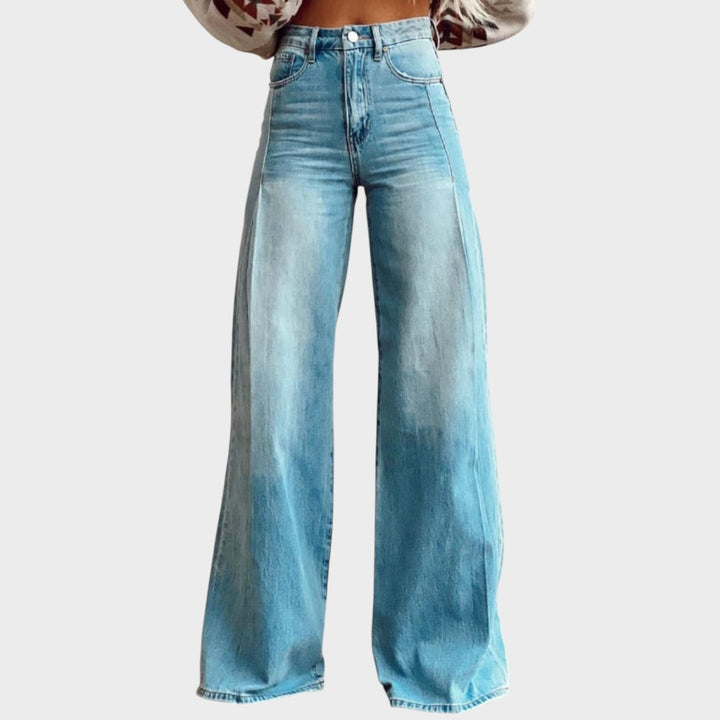 Dorotea - Pantaloni clasici cu picior larg