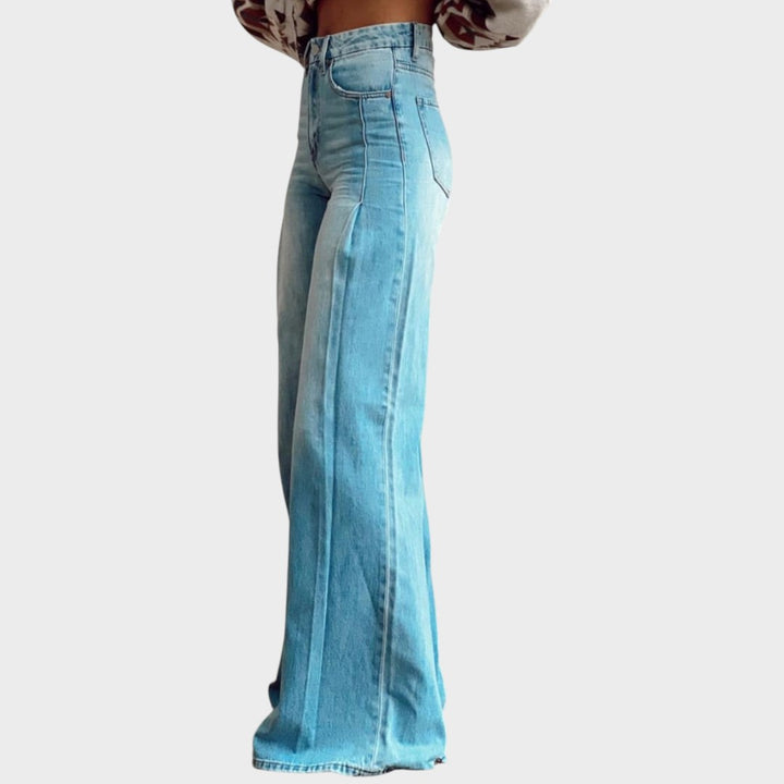 Dorotea - Pantaloni clasici cu picior larg