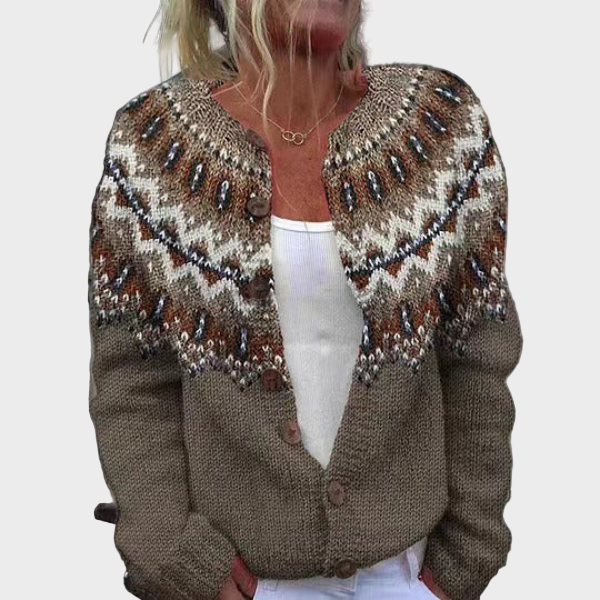 Alessandra - Pulover Din Lână Realizat Manual