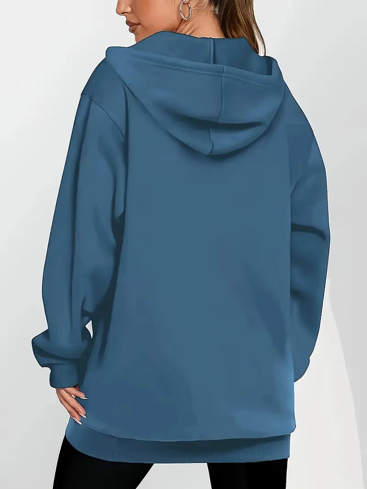 Angeleen - Jachetă Cu Glugă Si Fermoar