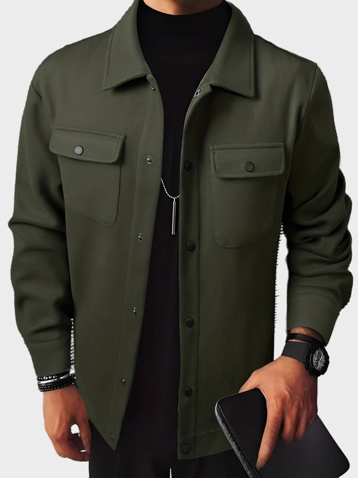 Clinton - Sacou modern cu revere și buzunare