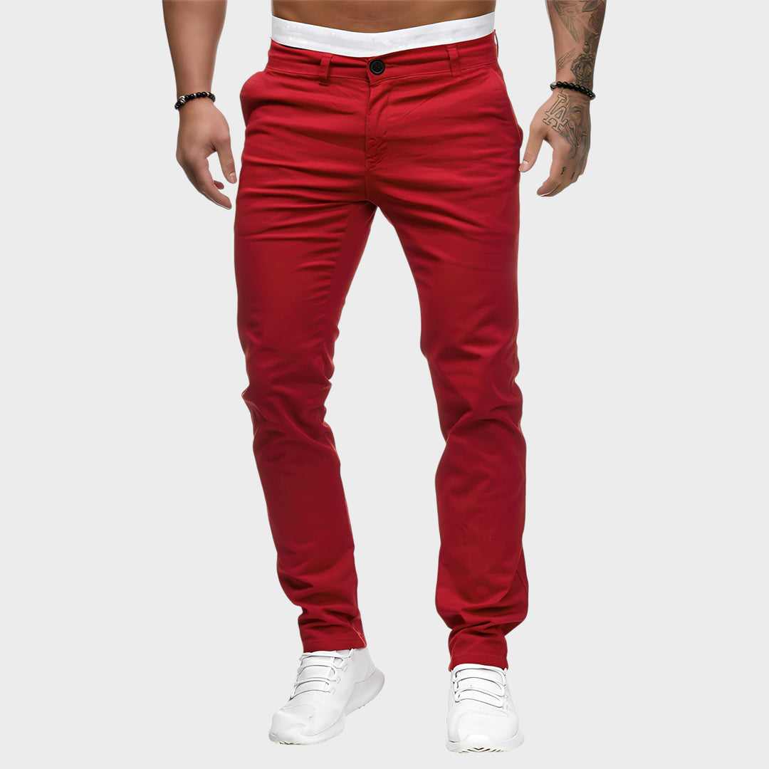 Colby - Pantaloni slim, casual