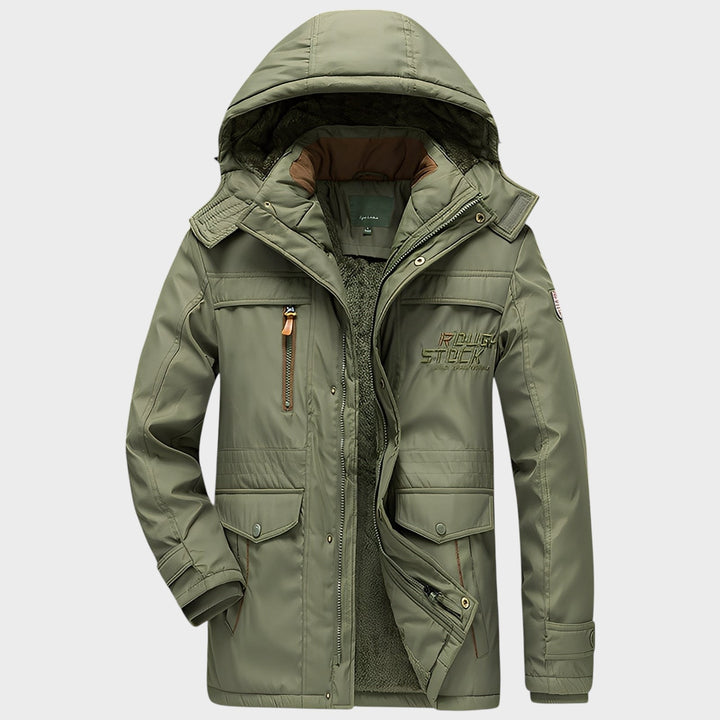 Roydon - Jachetă de iarnă călduroasă cu buzunare