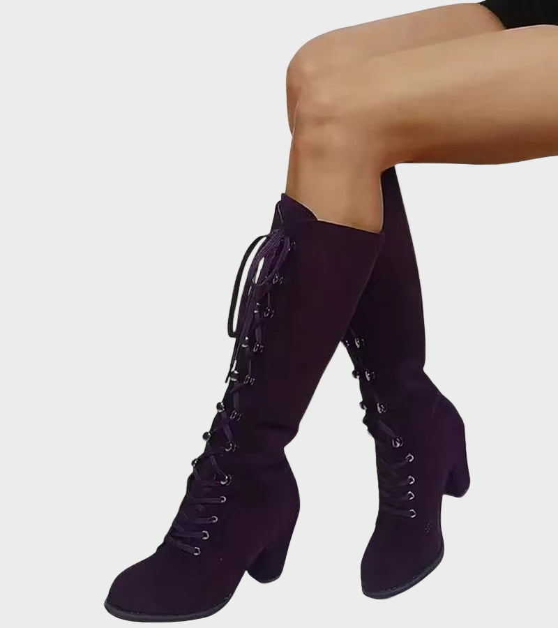 Asmita - Cizme Din Piele întoarsă