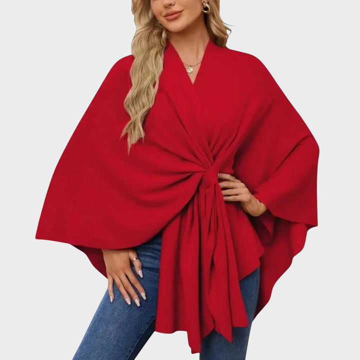 Stela - Poncho Elegant Drapat