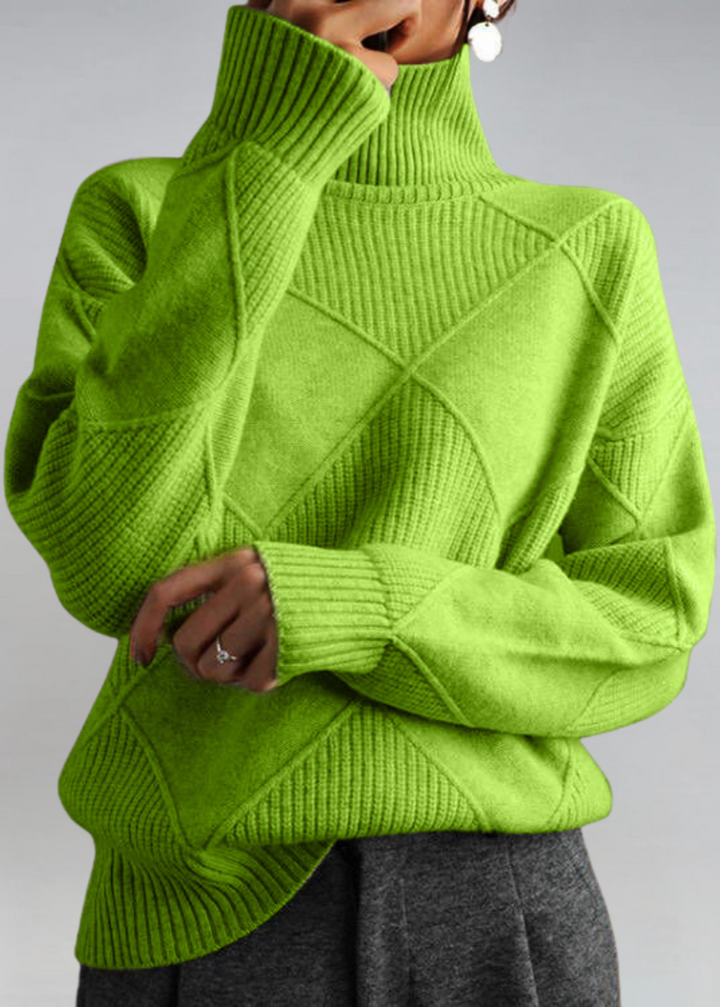 Lauren - Pulover cu guler înalt