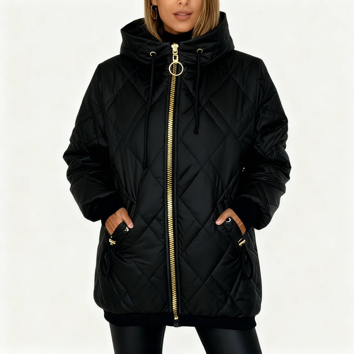 Raluca - Geacă de iarnă elegantă și călduroasă