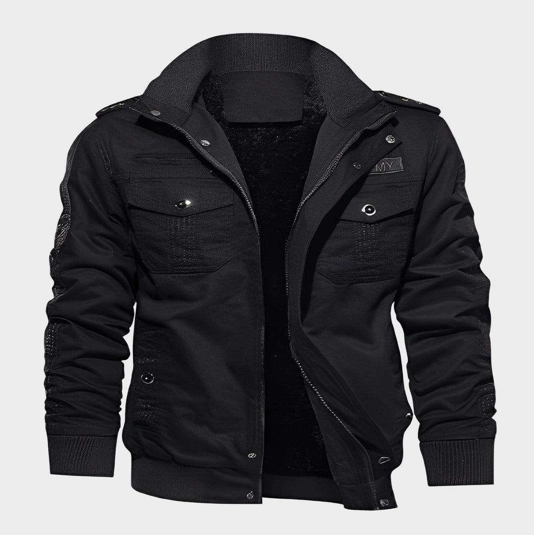 Gary - Jachetă elegantă din fleece cu buzunare