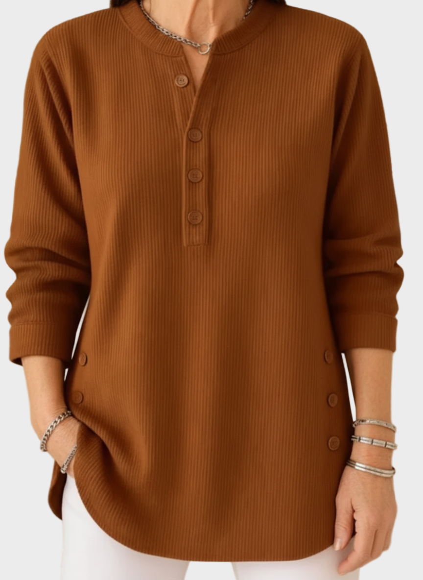 Dalila – Pulover tricotat cu mânecă lungă