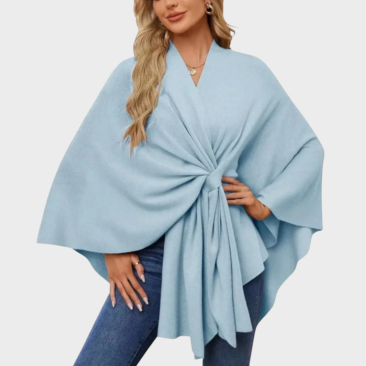 Stela - Poncho Elegant Drapat