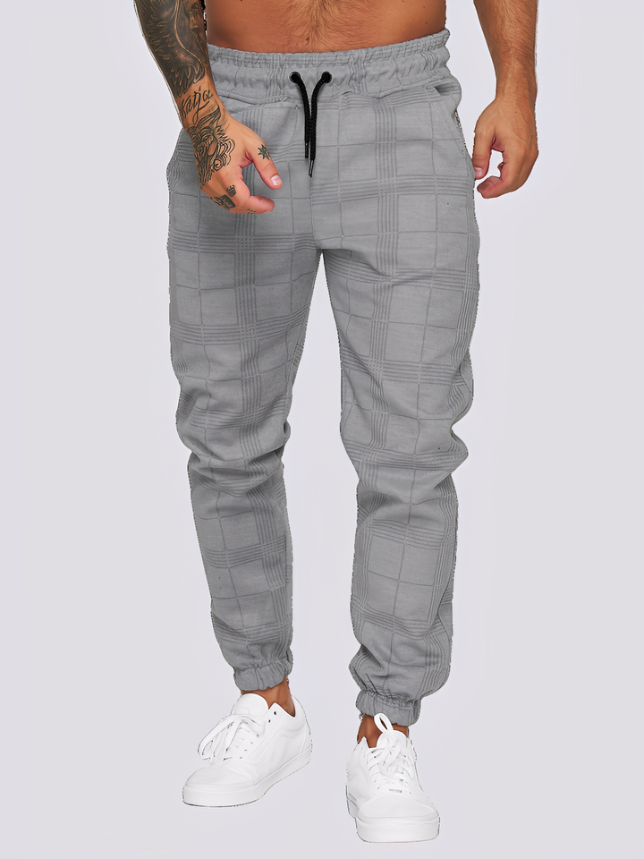 Jaeden - Pantaloni cu carouri pentru bărbați