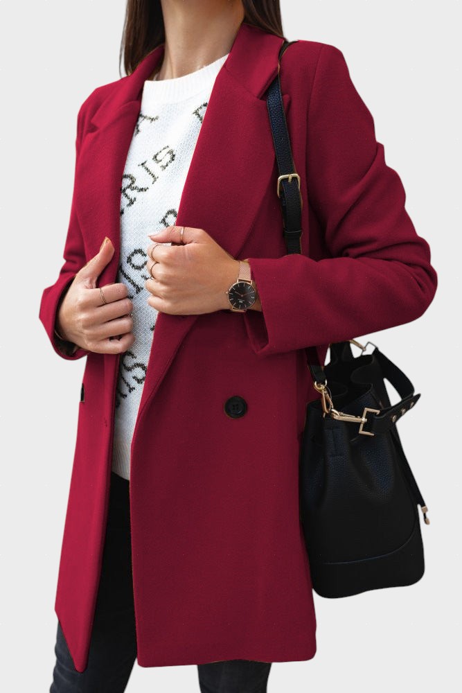 Teresa - Palton Elegant cu Rever