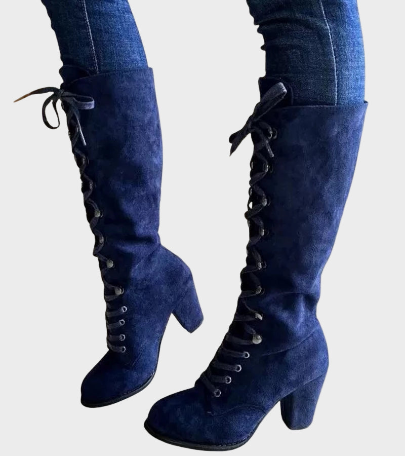 Asmita - Cizme Din Piele întoarsă