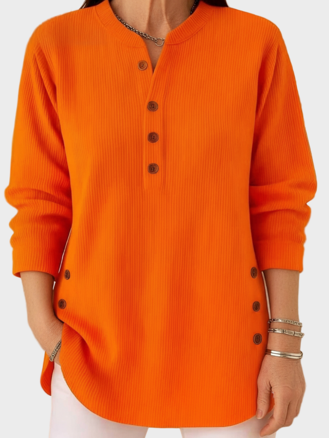 Dalila – Pulover tricotat cu mânecă lungă