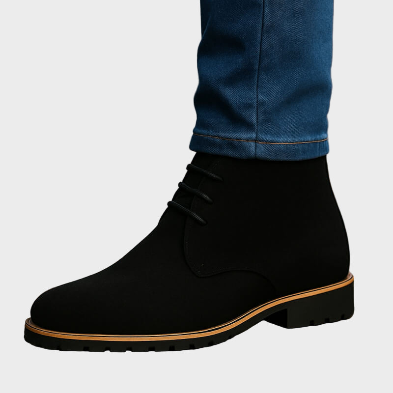 Dorian - Cizme din piele întoarsă