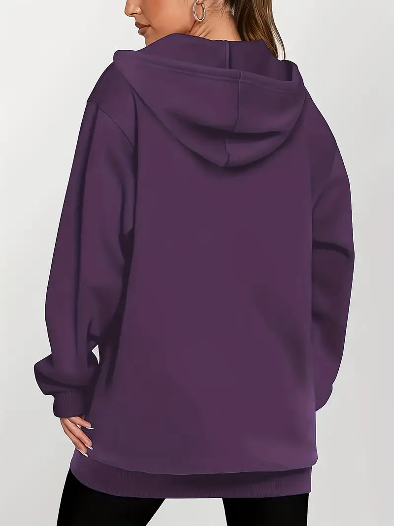 Angeleen - Jachetă Cu Glugă Si Fermoar