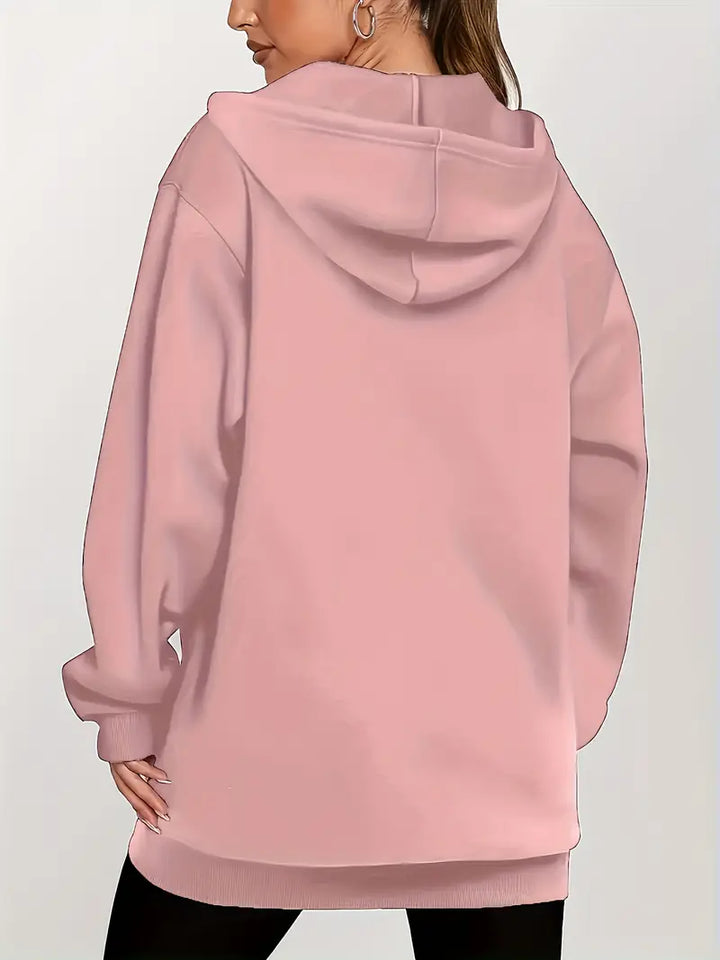 Angeleen - Jachetă Cu Glugă Si Fermoar