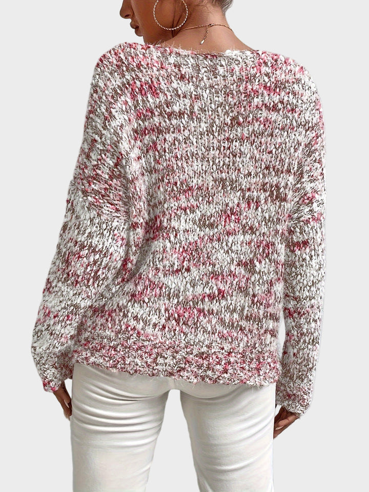 Chryselda - Pulover Casual Cu Mâneci